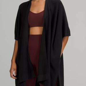 Lululemon merino wool short sleeve wrap